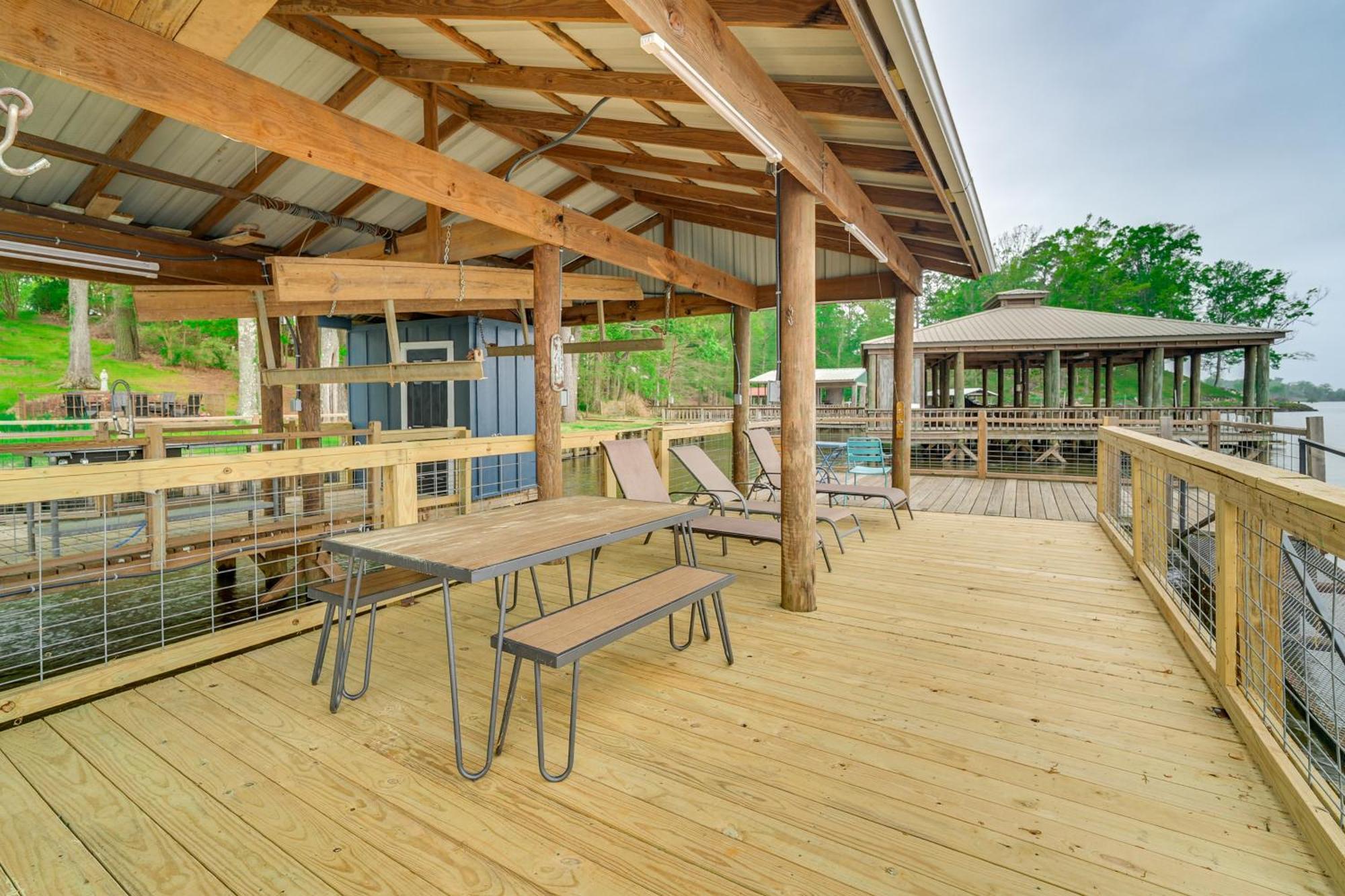 Waterfront House On Toledo Bend With Private Dock! Villa Alliance Buitenkant foto