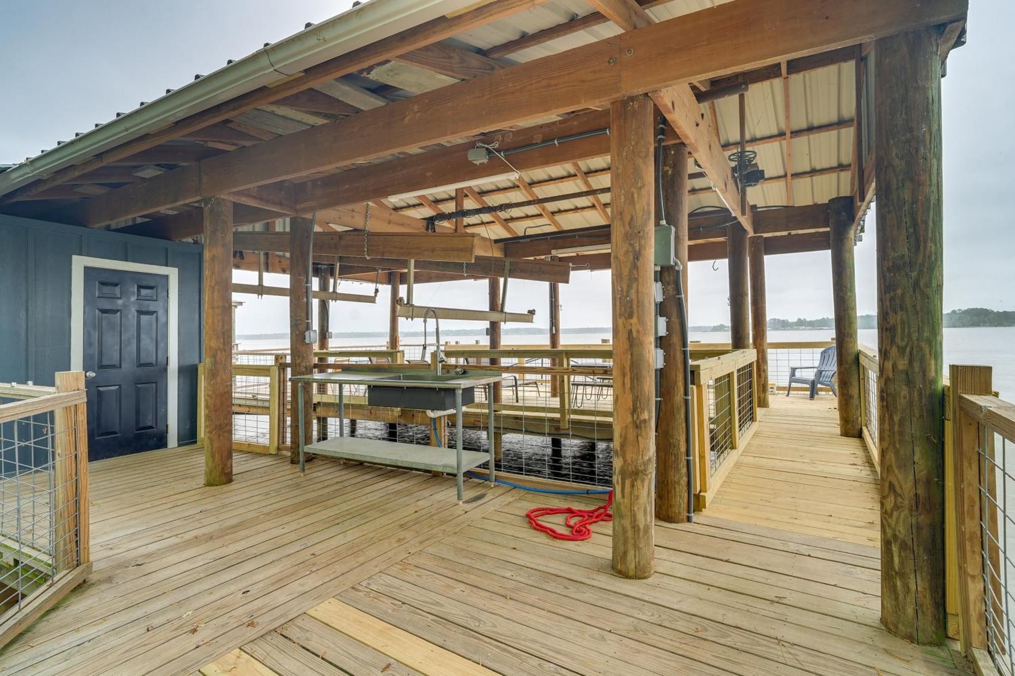 Waterfront House On Toledo Bend With Private Dock! Villa Alliance Buitenkant foto