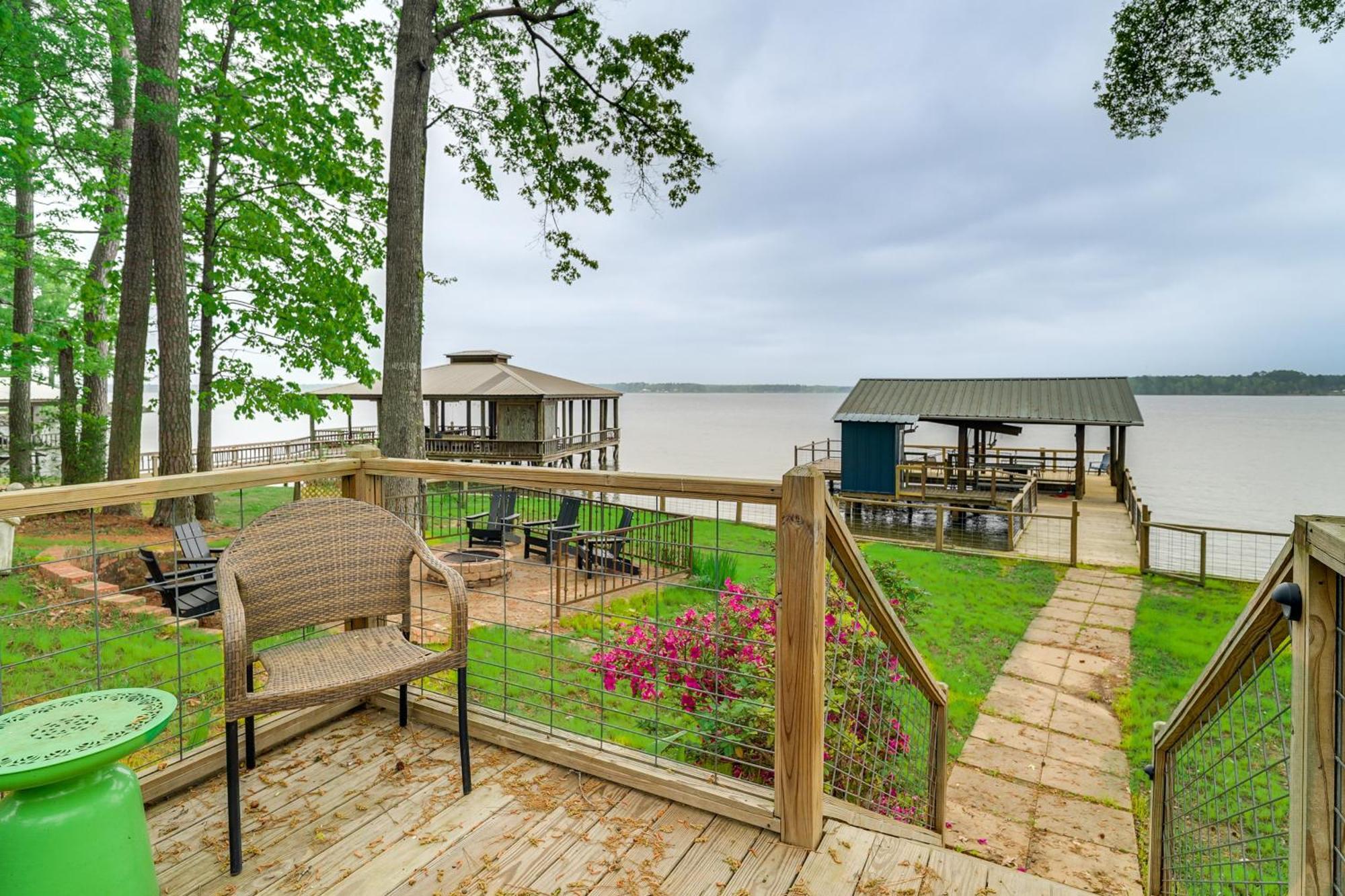 Waterfront House On Toledo Bend With Private Dock! Villa Alliance Buitenkant foto